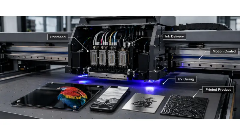 Engeri y’okulondamu Printhead ya UV Printer: Ensonga 9 Enkulu
